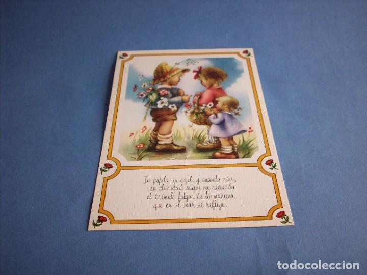 Postales: postal ni&ntilde;os, ilustradora Nuria bar&oacute;, serie 100/1, sin circular