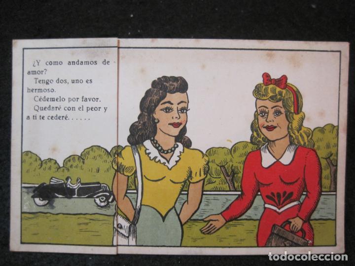 Cartoline: DIBUJO SORPRESA-POSTAL ANTIGUA-(87.047)