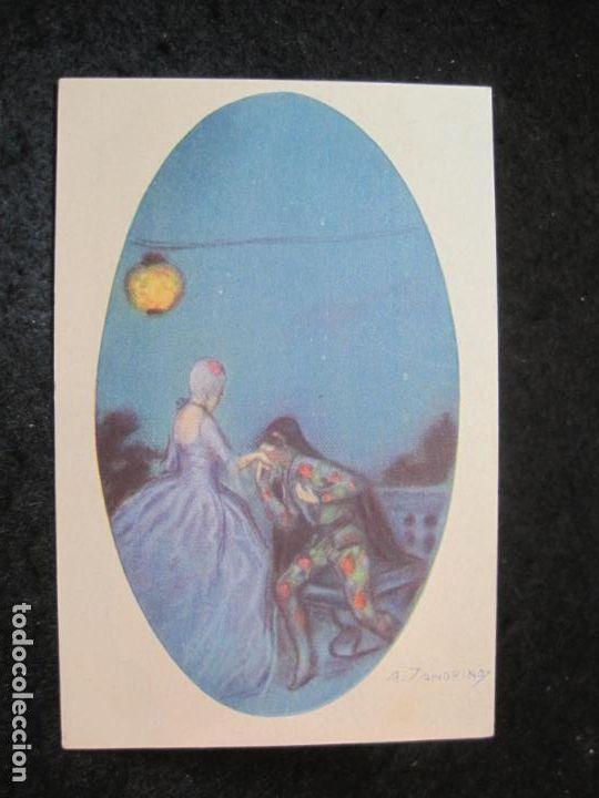 Cartoline: POSTAL ANTIGUA ILUSTRADA POR ADELINA ZANDRINO-VER FOTOS-(87.204)