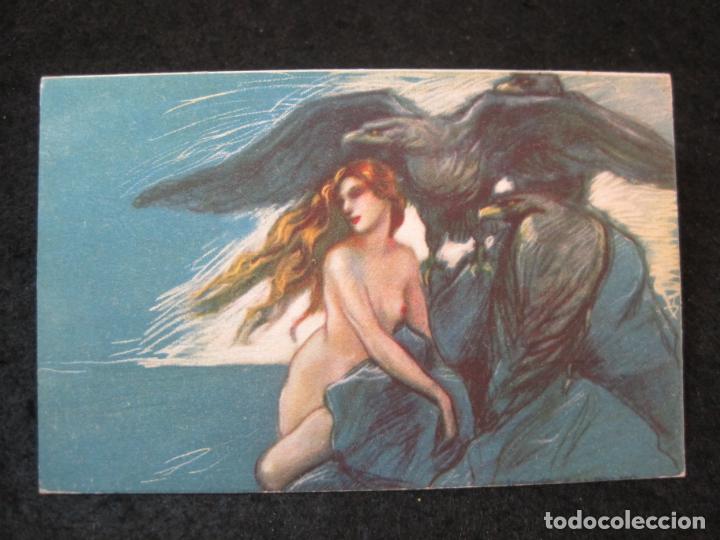 Cartoline: POSTAL ANTIGUA ILUSTRADA POR ADELINA ZANDRINO-VER FOTOS-(87.213)