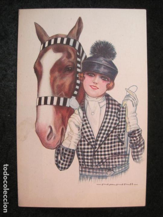 Cartoline: POSTAL ANTIGUA ILUSTRADA POR NANNI-VER FOTOS-(87.251)