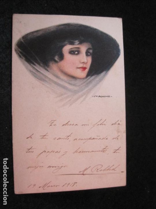 Cartoline: POSTAL ANTIGUA ILUSTRADA POR NANNI-VER FOTOS-(87.272)