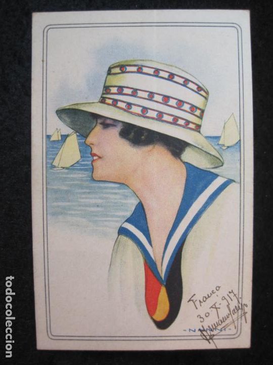 Cartoline: POSTAL ANTIGUA ILUSTRADA POR NANNI-VER FOTOS-(87.288)