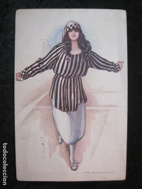 Cartoline: POSTAL ANTIGUA ILUSTRADA POR NANNI-VER FOTOS-(87.295)