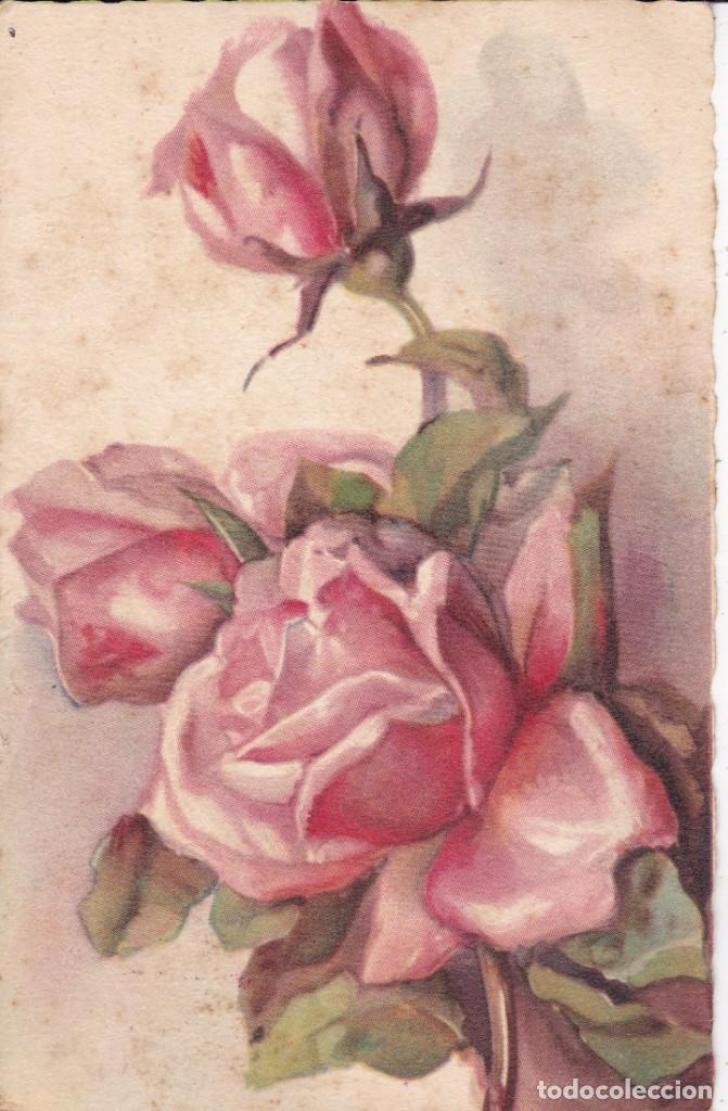 Cartoline: postal editada Ballerini y Fratini Italia Flores 1933