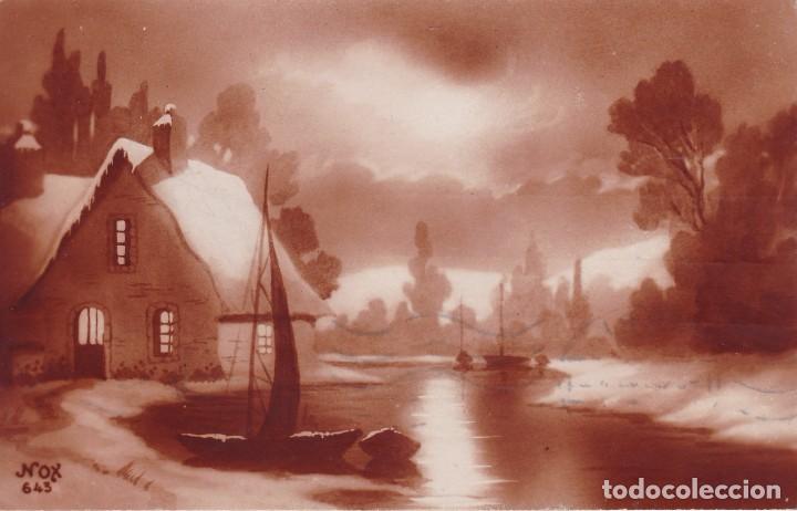 Postkarten: postal Nox 643 a&ntilde;o 1927