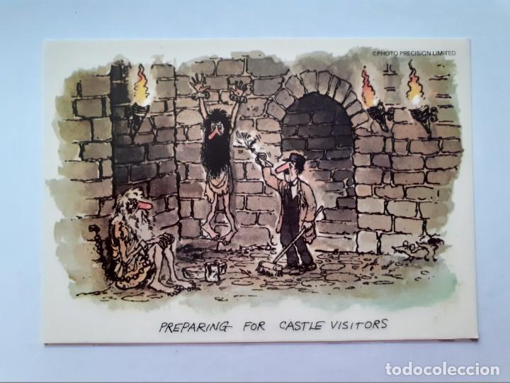 Postais: POSTAL - HUMOR PREPARACI&Oacute;N PARA LOS VISITANTES DEL CASTILLO - COLOURMASTER INTERNACIONAL GS 2758 -