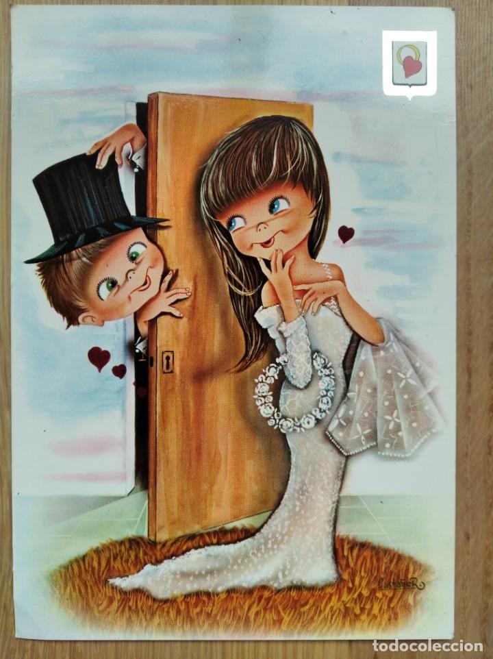 Cartoline: PAREJA DE NOVIOS