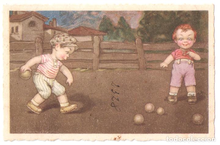 Postcards: Postal dibujo ni&ntilde;os jugando . E. Colombo n&ordm; 2328 sin escribir .Vell i Bell