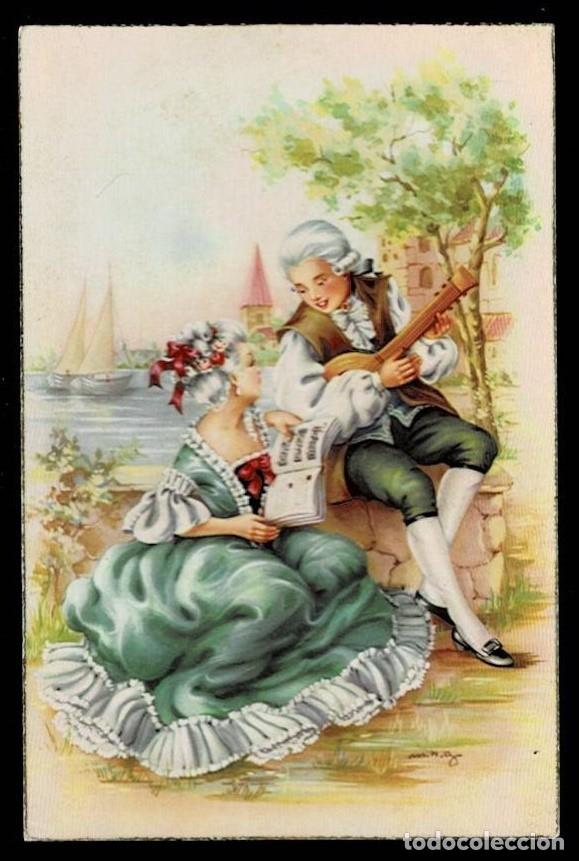 Postais: 0748G - EDICIONES CYZ SERIE 579.A N&ordm; 1 - ILUSTRA M.R.G