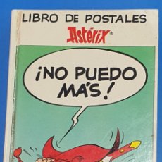 Postales: *** MP33 - LIBRO DE POSTALES ASTERIX - NO PUEDO MAS. Lote 321392318