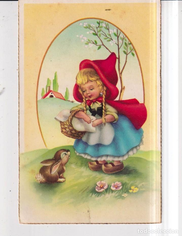 Cartoline: POSTALES DE CyZ DIBUJOS DE NI&Ntilde;A EN EL BOSQUE ESCRITA EL A&Ntilde;O 1959