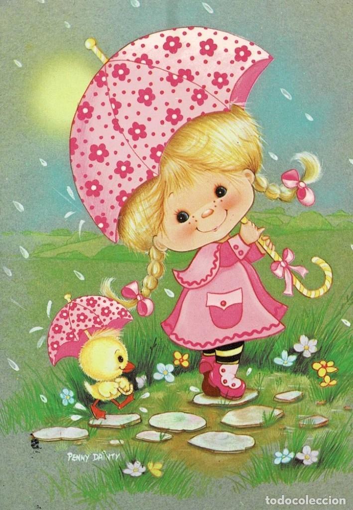 Cartoline: 7314D - PENNY DAINTY- N&ordm; 288-EDICIONES ARTEMCOR -EDITORES DE ARTES GRAFICAS (PORTUGAL) 15X10,5 CM