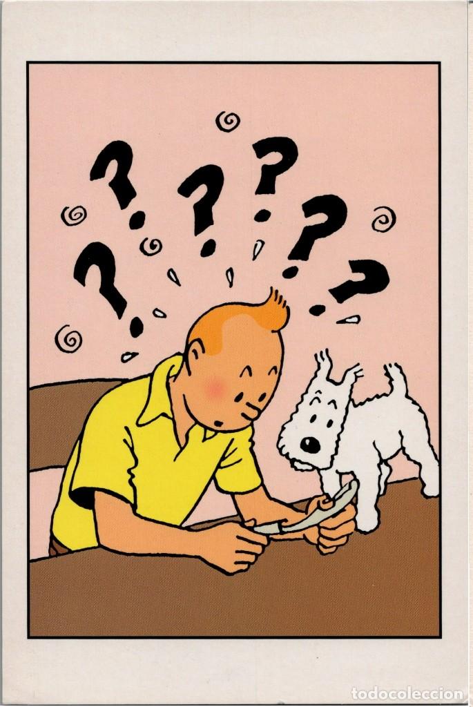 Cartoline: Tintin - Postal - Ed. Herg&eacute;/Moulinsart n&ordm; 017 - 152x102mm.