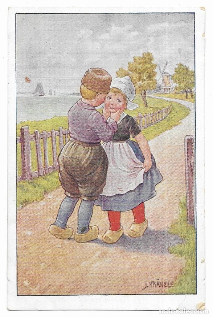 Postais: Postal ilustrada.Dibujos y Caricaturas. Kr&auml;nzle, J. En passant.. S. XXII, N&ordm; 27601