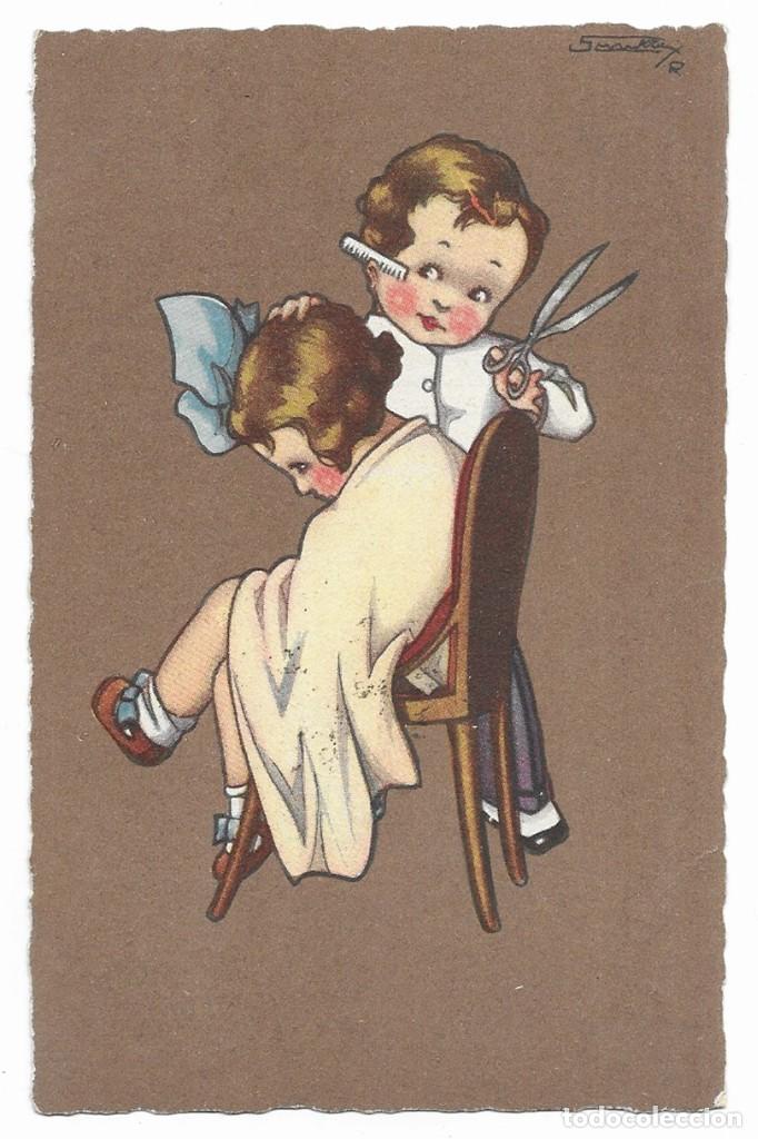 Postais: Postal ilustrada.Dibujos y Caricaturas. N&ordm; 2085 Ediciones GAM. 1925