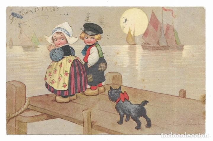 Postais: Postal ilustrada.Dibujos y Caricaturas. N&ordm; 1448 Colombo Ediciones A.V.1929