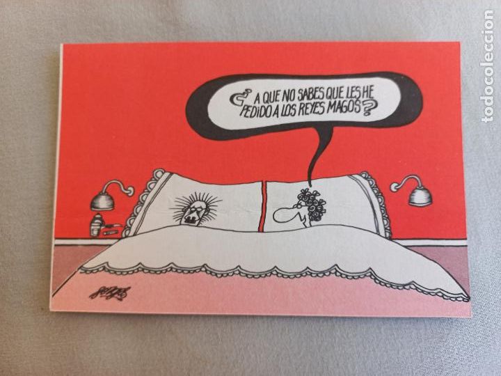Postkarten: POSTAL DE LA REVISTA HERMANO LOBO. FORGES. 1972 SEMANARIO DE HUMOR DENTRO DE LO QUE CABE. S/C