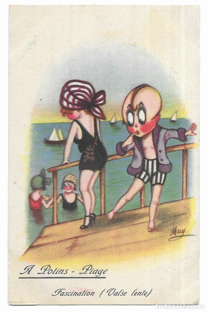 Postais: Postal ilustrada.Dibujos y Caricaturas. N&ordm; 161 May Ballerini & Fratini 1925