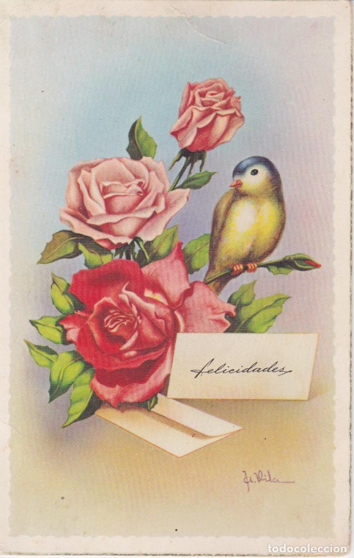 Postkarten: ILUSTRADOR: VILA, FELICIDADES - EDITA EL ANCLA 2058 - ESCRITA