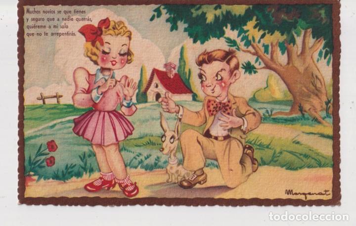 Postcards: POSTAL DE DIBUJO PAREJA DAR ARTE DE AMOR EDITADA RAM ESCRITA