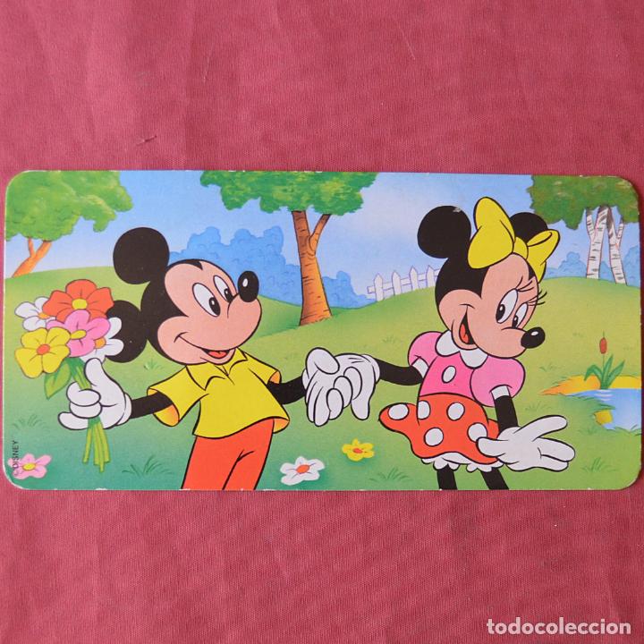 Postales: DISNEY FAMILY - ANTIGUA POSTAL PUBLICIDAD NESTLE - 10 X 19 CM. APROX. - MICKEY MOUSE Y MINNIE