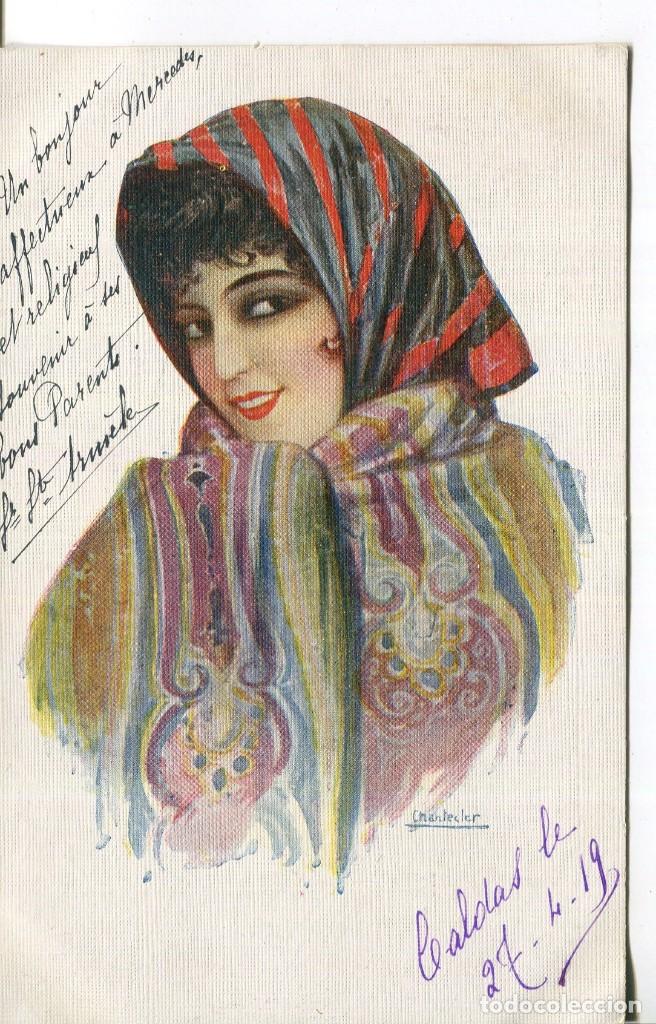 Postkarten: MADRILE&Ntilde;A-CHANTECLER-1919