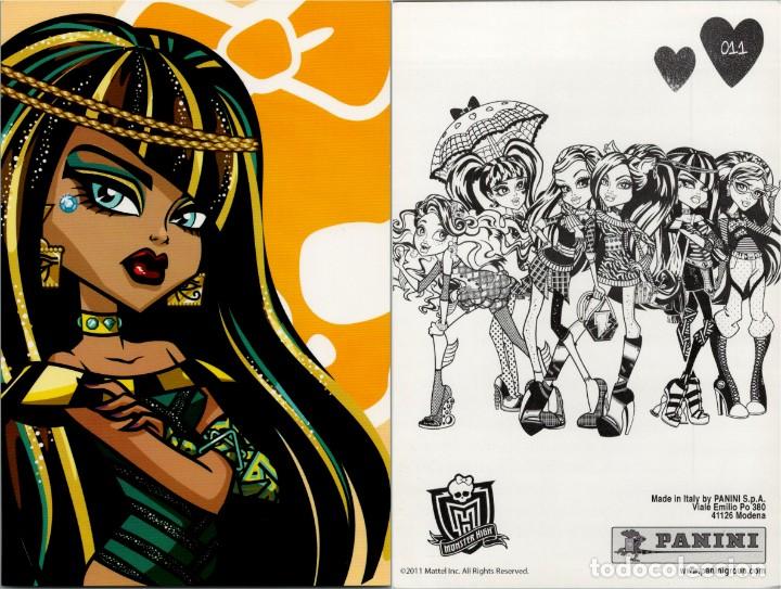 Postales: Monster High - Photocard n&ordm; 011 - Panini - Made in Italy - 150x100mm.