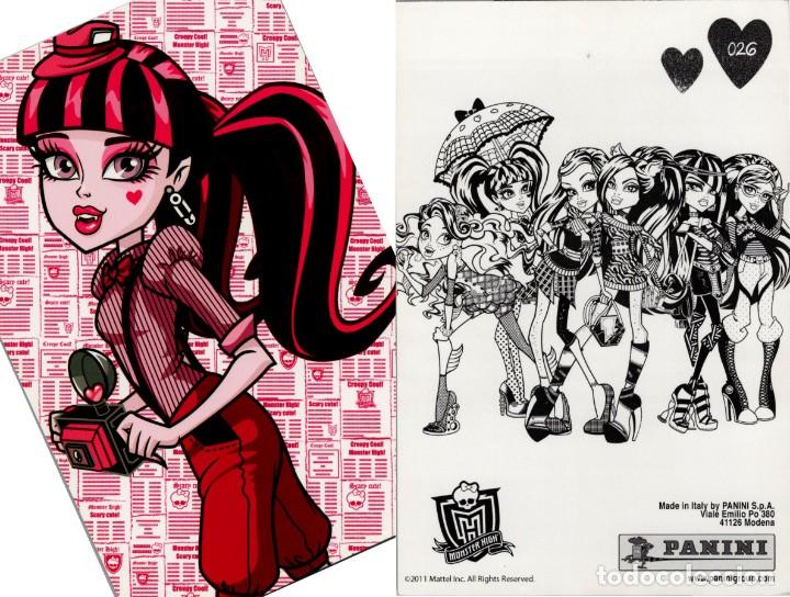 Postales: Monster High - Photocard n&ordm; 026 - Panini - Made in Italy - 150x100mm.