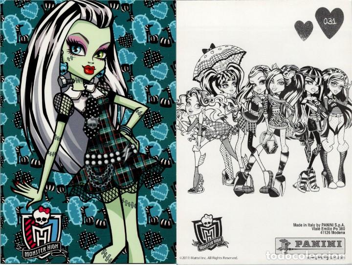 Postales: Monster High - Photocard n&ordm; 031 - Panini - Made in Italy - 150x100mm.