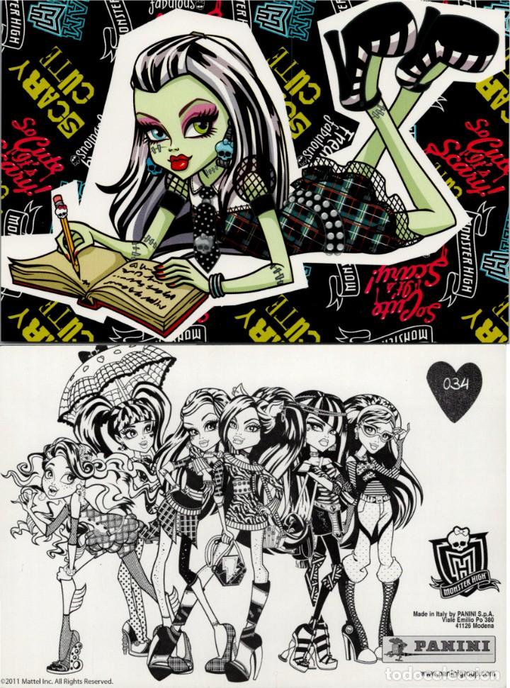 Postales: Monster High - Photocard n&ordm; 034 - Panini - Made in Italy - 150x100mm.