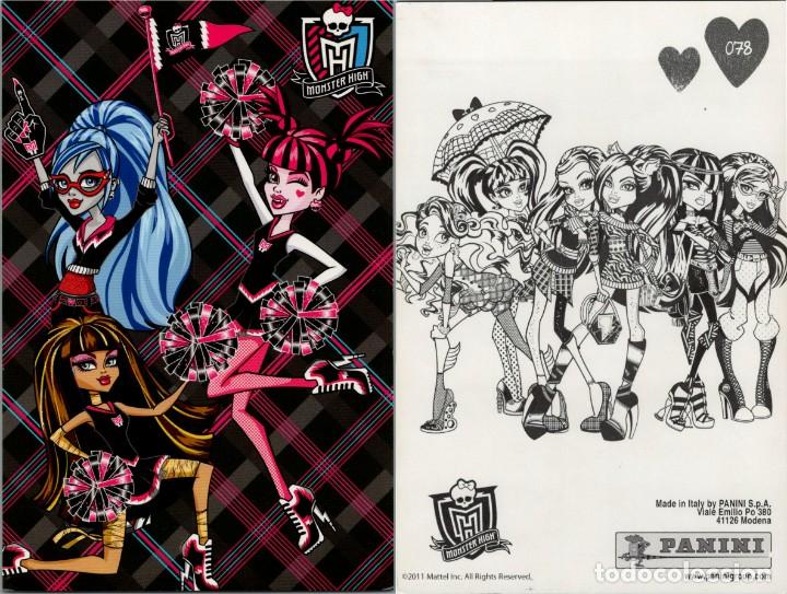 Postales: Monster High - Photocard n&ordm; 078 - Panini - Made in Italy - 150x100mm.