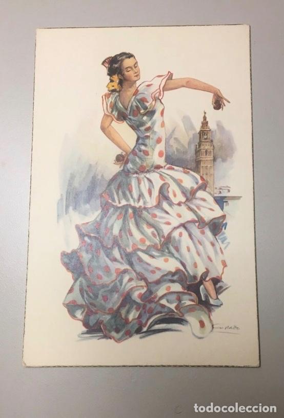 Postais: POSTAL TRAJE TIPICO COLLADO-CYZ 506/B-S/C