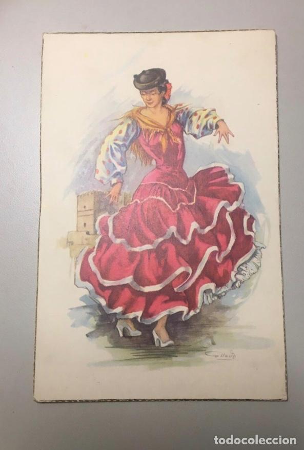 Postais: POSTAL TRAJE TIPICO COLLADO -CYZ 506/B- S/C