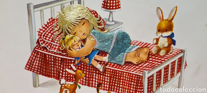 Postkarten: Preciosa postal o l&aacute;mina bordada. Constanza. Tama&ntilde;o grande