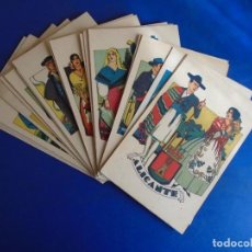 Postales: (PS-69660)LOTE DE 27 POSTALES TRAJES TIPICOS REGIONALES ESPAÑA-PUBLICACIONES CIAGRA