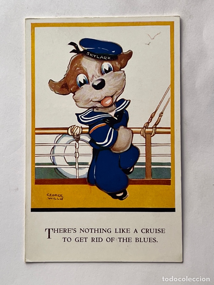 Postais: POSTAL VALENTINE & SONS Londres No.3751, ILUSTRA GEORGE WILLIS