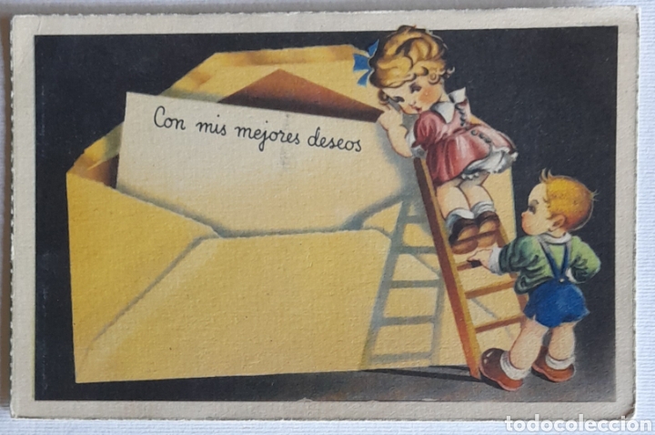 Postkarten: Postal infantil ilustrada ARFO. Exclusivas SOBE - Serie A - dedicada en 1946