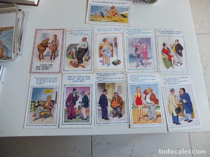 Postales: 11 postales c&oacute;micas inglesas - Foto 1