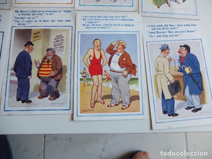 Postales: 11 postales c&oacute;micas inglesas - Foto 4