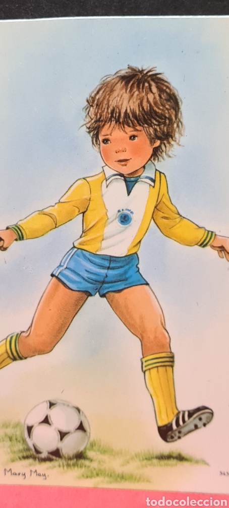 Cartes Postales: Preciosa postal. Mary May. Futbolista