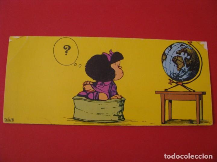 Postales: POSTAL DE MAFALDA. IL. QUINO. ED. POSTERS DEL TIEMPO. 20X8,5 CM.