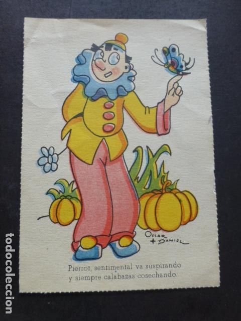 Cartoline: FLORES Y PAJAROS OSCAR DANIEL ILUSTRADOR POSTAL