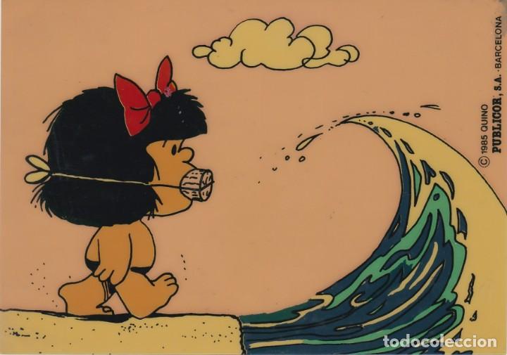 Postales: Mafalda - Postal Pl&aacute;tica - Publicor - (c) 1985Quino - 150x105mm