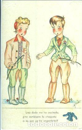 Postales: Dos jovencitos - Foto 1