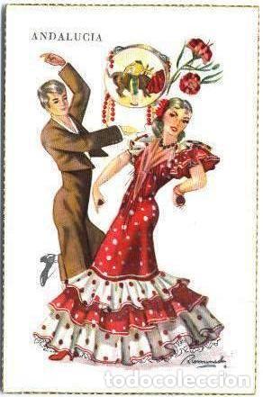 Postales: Folklore de Andaluc&iacute;a - Foto 1
