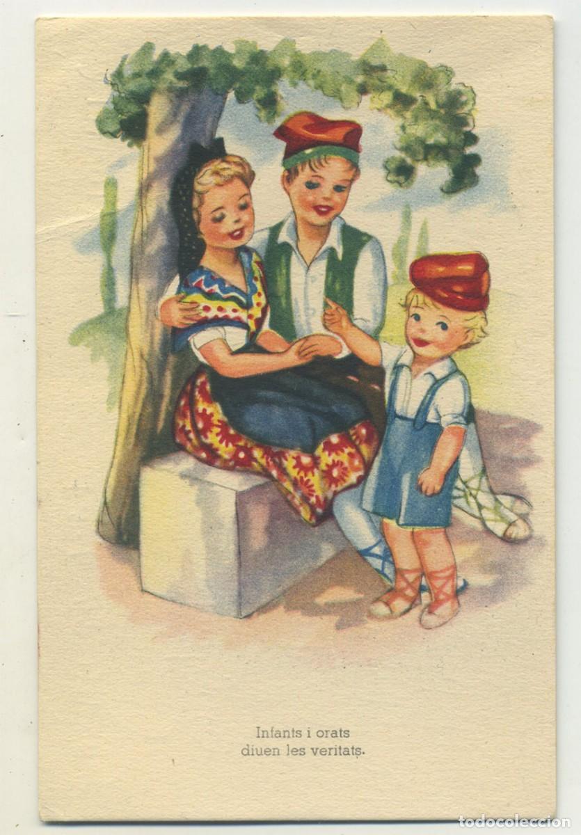 Postcards: POSTAL Ed. ARTIGAS ADAGIS POPULARS EN CATALAN SERIE 168 ESCRITA EN 1951