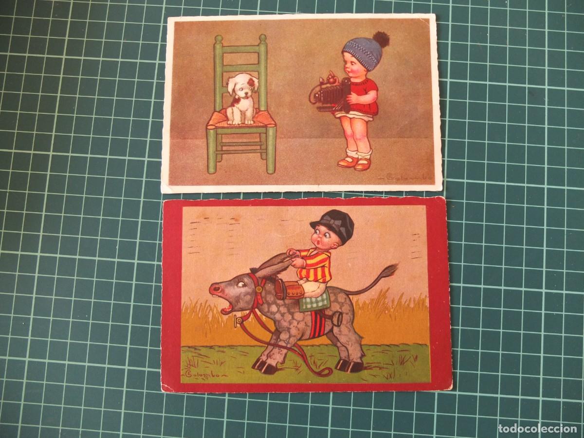 Cartoline: Dos postales del ilustrador Colombo