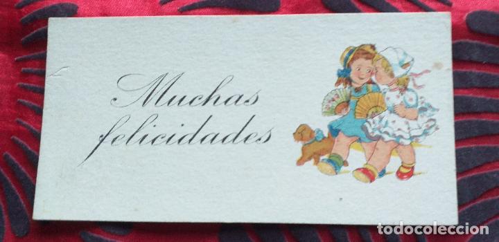 Postkarten: FELICIDADES-V20-TARJETA FELICIDADES-120X60mm-ED. DE ARTE IKON
