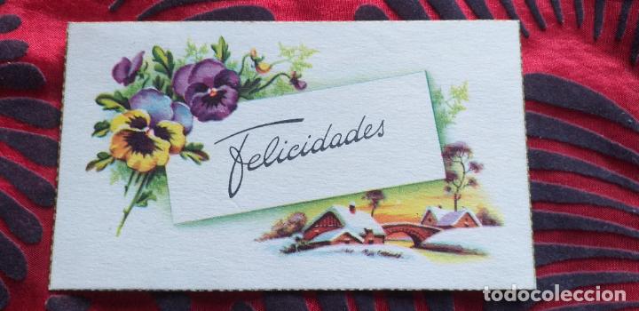 Postkarten: FELICIDADES-V20-TARJETA FELICIDADES-110X60mm-CYZ